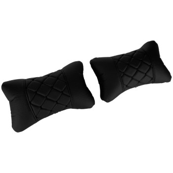 Set perne tetiera piele Ecologica Negru/Negru