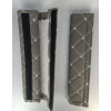 Set centura piele Ecologica Gei/Alb
