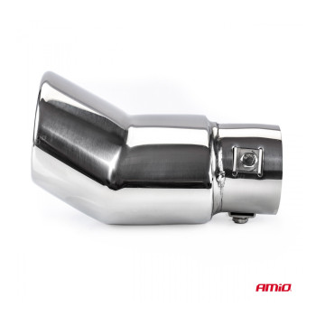 Ornament toba eșapament, universal, oțel inoxidabil, cromat, 35 - 46 mm |Auto Tuning Alin