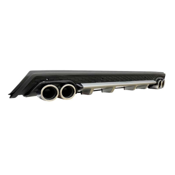 Prelungire bara spate universal , ELITE B Design, negru cu gri, ornamente toba rotunde