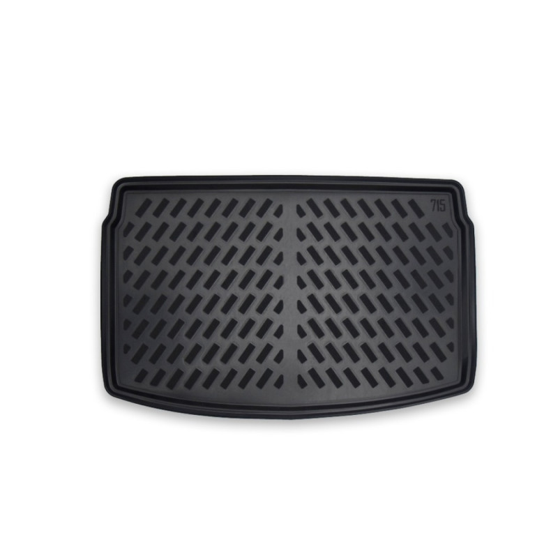 Covor portbagaj tavita premium compatibil Volkswagen Polo MK6 cu baza inalta Hatchback 2017+