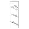 Set 2 Stergatoare R.B.W. 24"+19" ATA3357