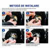 Becuri LED H4 M8 Pro -set 2 bucati  Iluminare  puternica pentru faruri | Auto Tuning Alin