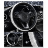 Husa Volan Auto cu cristale stralucitoare,non alunecare,diametru 38cm|Auto Tuning Alin