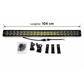 Bara LED suplimenara Auto 12V-24V|Iluminare puternica|Auto Tuning Ain