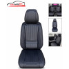 Set huse scaun Universale Premium Neagra|Piele Ecologica|Auto Tuning Alin