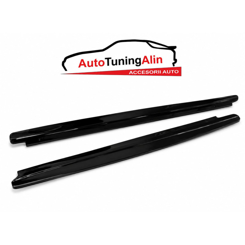 Prelungire praguri laterale compatibile cu BMW seria 5 E60 E61 2003-2010, negru lucios|Auto Tuning Alin