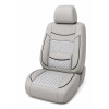 Husa scaun auto universala -Imitatie piele si material textil respirabil GRI|Auto Tuning Alin