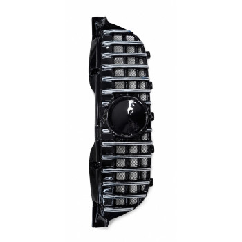 Grilă față Mercedes Sprinter 2006–2012, negru lucios cu inserții cromate|Auto Tuning Alin