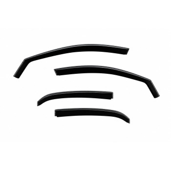 Set Paravanturi auto VW Touareg 2003-2009 fata-spate 4 piese ,fumuriu transparent |Auto Tuning Alin