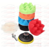 Set de 8 piese pentru lustruirea și polizarea mașinii ATA01940