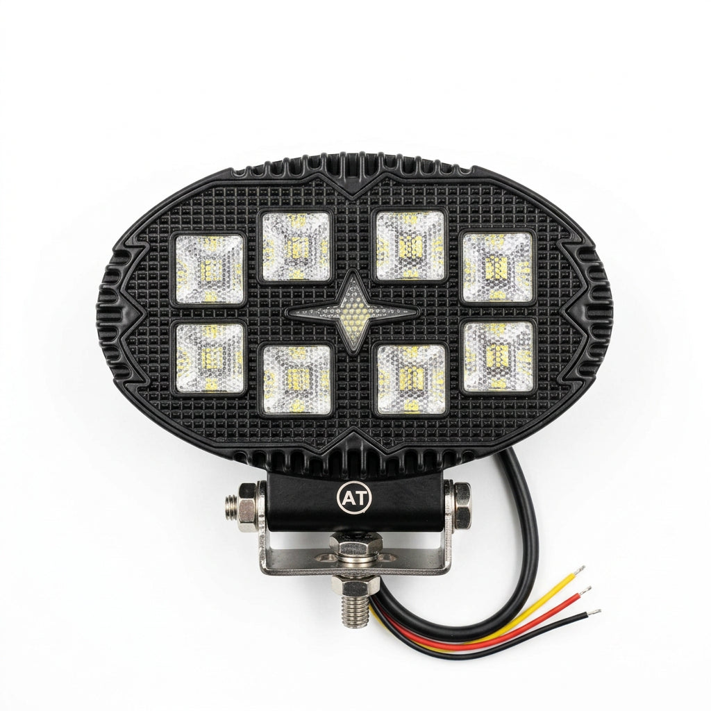 Proiector LED Auto 36W, 4800 Lumeni, 10–30V, Lumină 6000K + Lumina Galbena, IP68 – Off-Road,
