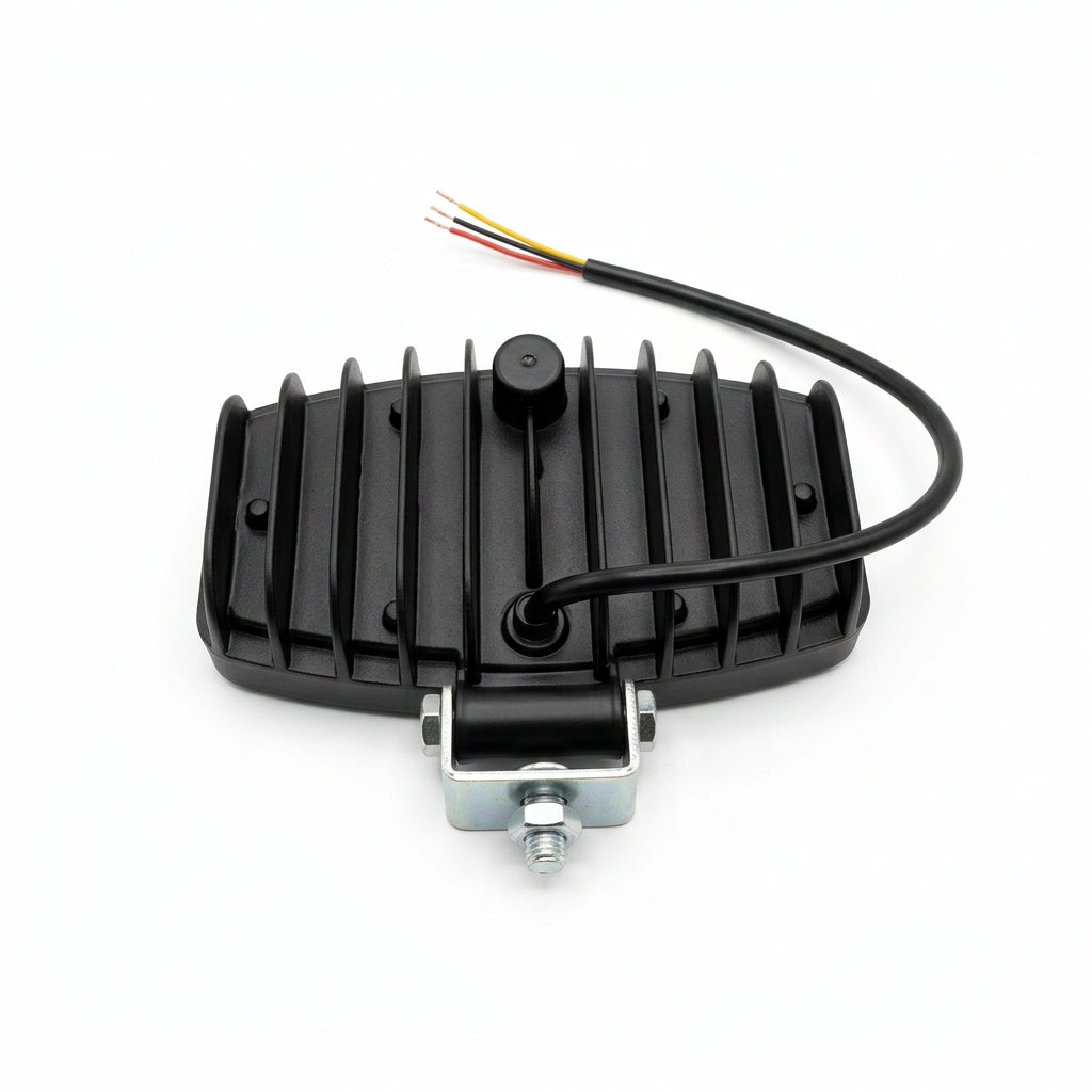 Proiector LED Auto 12-24V ,5,5 Inch (14 cm), 8 Lentile LED, Lumină Alb-Galben, Off-Road, Tractoare, Camioane, Utilaje