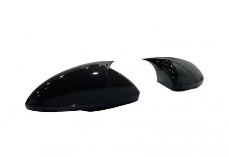 Capace oglinda Batman Style compatibile cu Opel Astra K 2015-2021 / Insignia B 2017+ Negru lucios