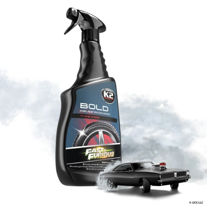 K2 BOLD FAST&FURIOUS - Solutie pentru îngrijire a anvelope