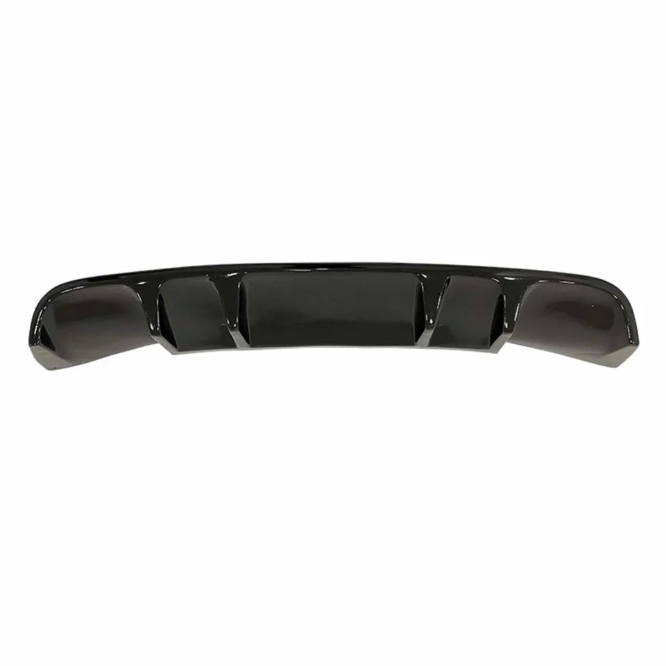 Prelungire difuzor Bara Spate compatibil cu VW GOLF 6 2008-2012 fara evacuare, negru lucios