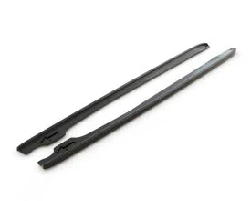 Prelungire praguri laterale compatibile cu BMW Seria 3 E46 1997-2005, negru lucios , 2 buc