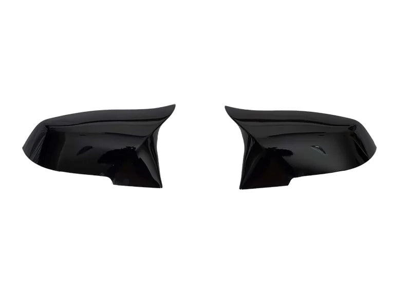 Capace oglinda Batman Style compatibile cu BMW seria 3 F30 2012-2018 Negru lucios