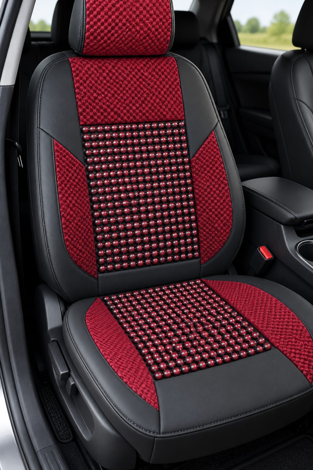 Husă auto individuală cu bile pentru masaj – Model Premium GRENA