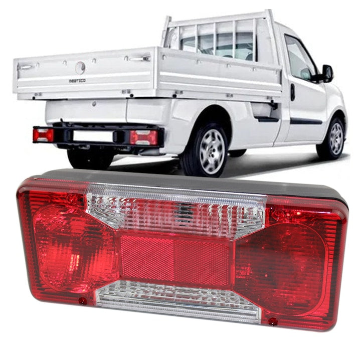 Set lămpi stop spate stânga + dreapta compatibil  Iveco Daily IV,Fiat Duato, Fiat Doblo , camion, camionetă și microbuz