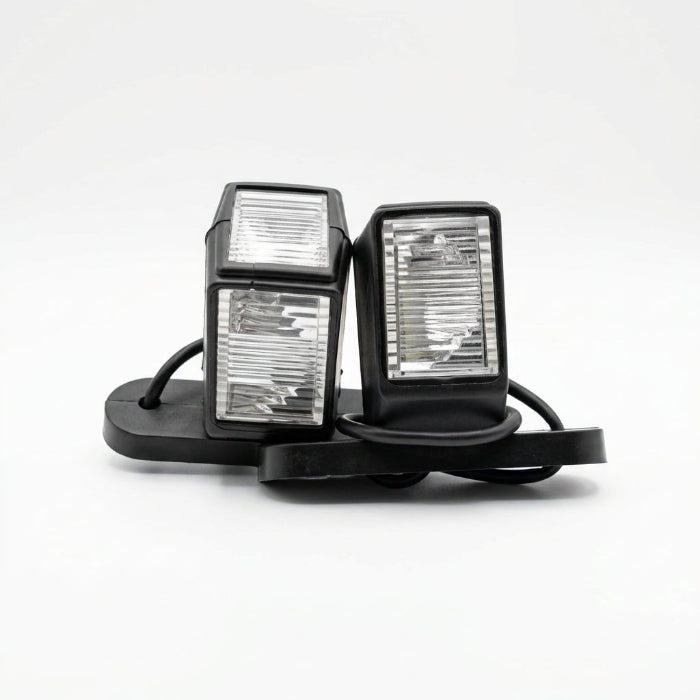Set 2 lămpi LED de gabarit pentru camion, remorcă și semiremorcă – model cu 3 lumini