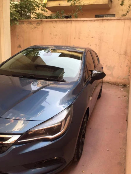 Capace oglinda Batman Style compatibile cu Opel Astra K 2015-2021 / Insignia B 2017+ Negru lucios