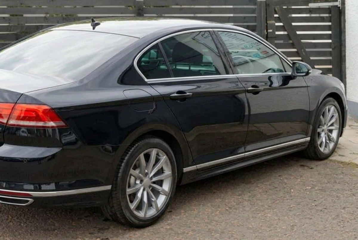 Praguri laterale compatibil cu VW Passat B8 sedan 2015-2019 R-line Look