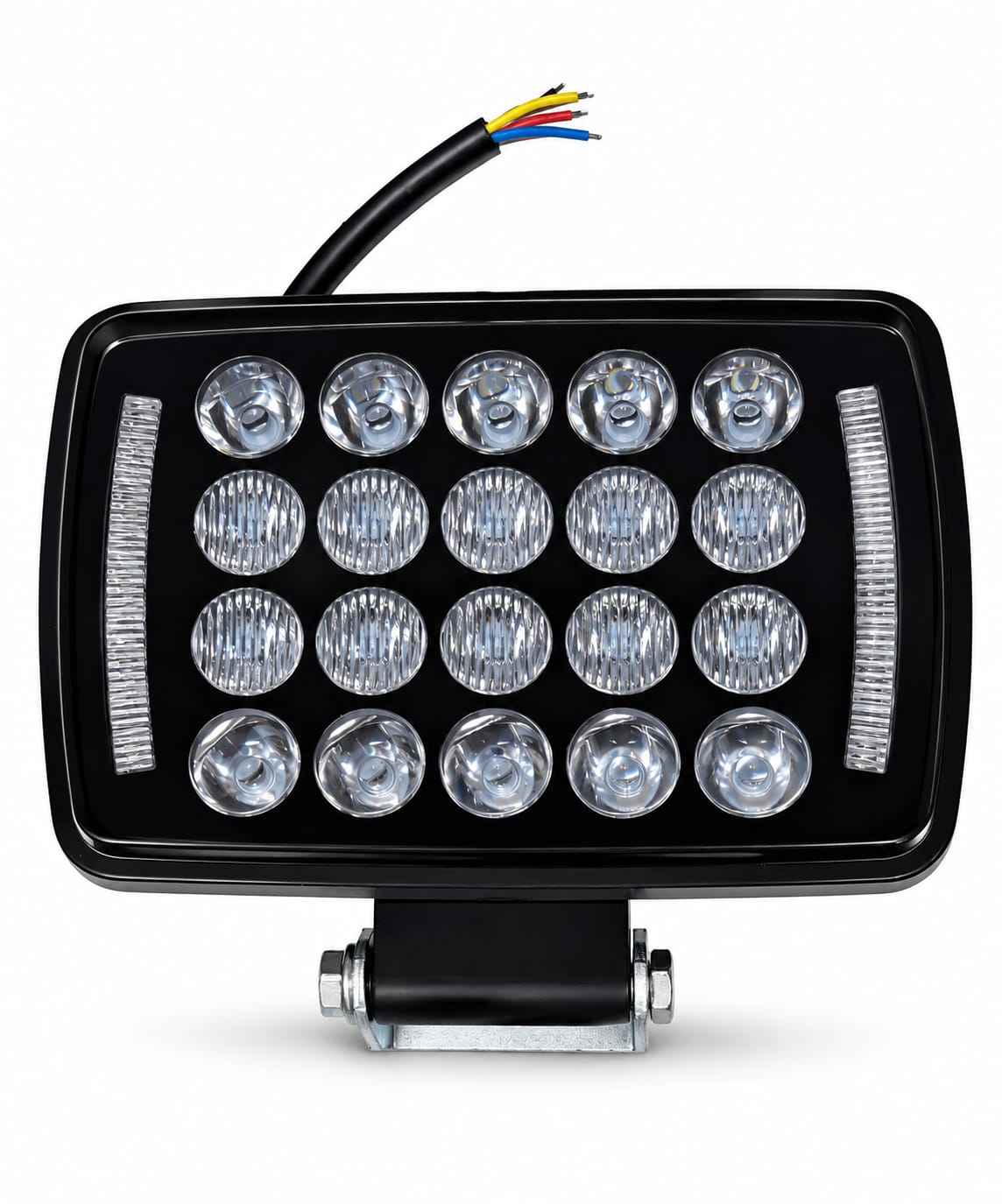 Proiector LED auto 5 inch, cu 20 de lentile și benzi laterale 12-36V CE