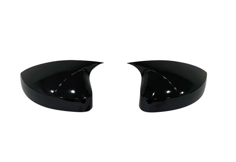 Capace Batman Style oglinda compatibile cu Audi A3 8V 2013-2019 Negru lucios