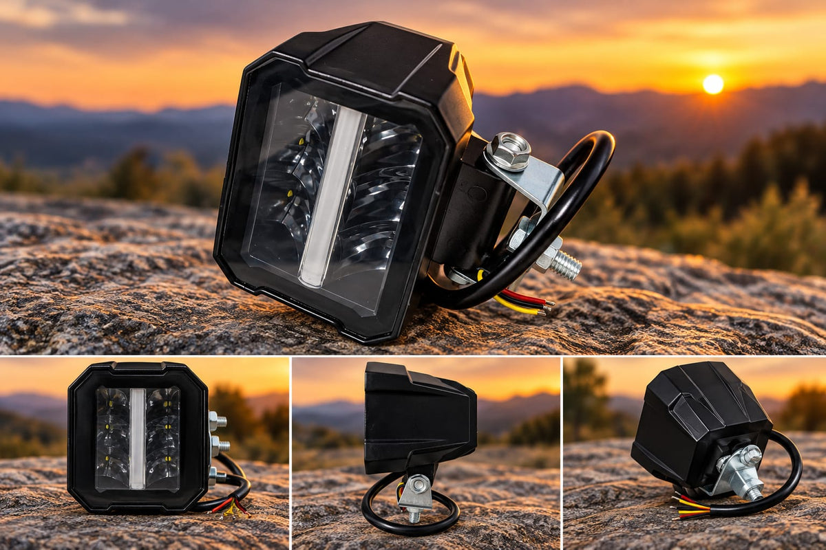 Proiectorul LED Jumbo 10” Full LED, model Y-1010 , 12-24V