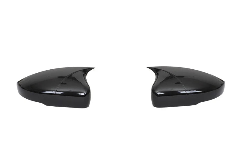 Capace oglinda Batman Style compatibile cu VW POLO 2009-2017 Negru lucios