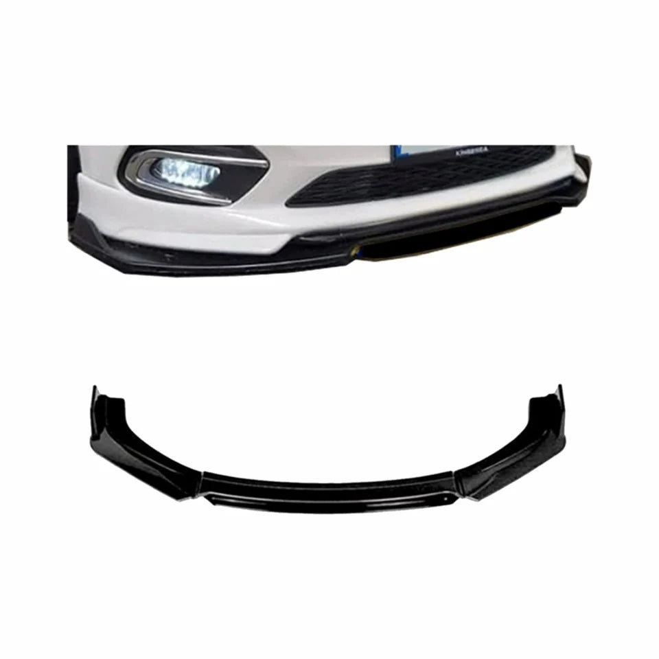 Pachet Tuning Exterior Aero Universal, prelungire bara fata,prelungire praguri laterale si difuzor negru cu Negru