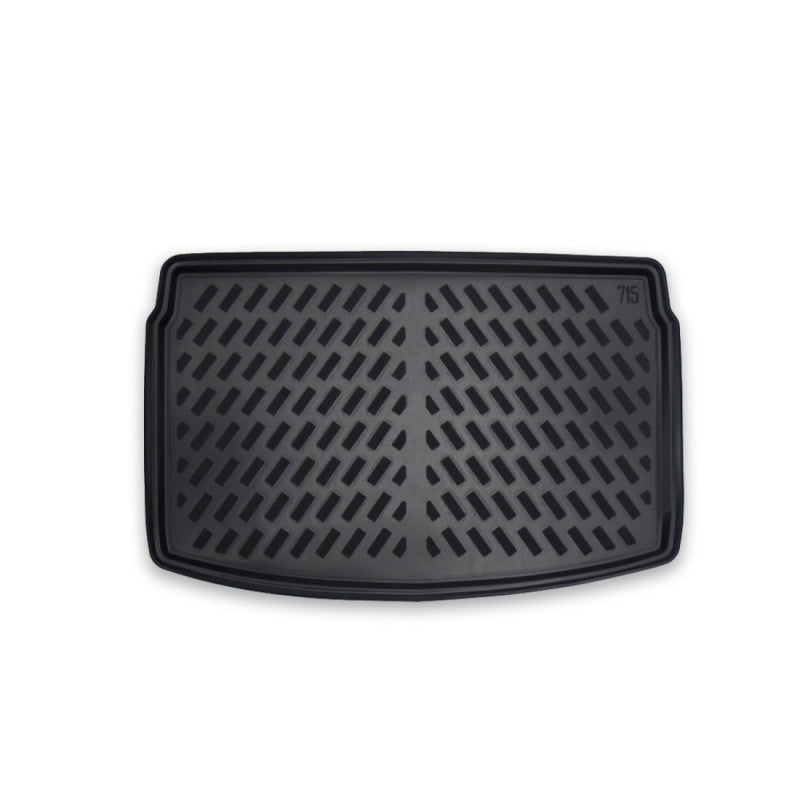 Covor portbagaj tavita premium compatibil Volkswagen Polo MK6 cu baza inalta Hatchback 2017+