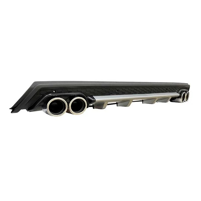 Pachet Tuning Exterior Aero Universal, prelungire bara fata,prelungire praguri laterale si difuzor negru cu GRI