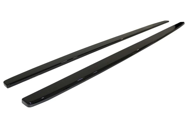 Prelungire praguri laterale compatibile cu BMW seria 5 F10 2010-2017, negru lucios