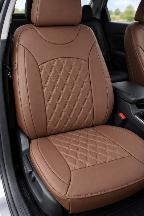 Husa Scaun Auto Universala Imitatie Piele Maro