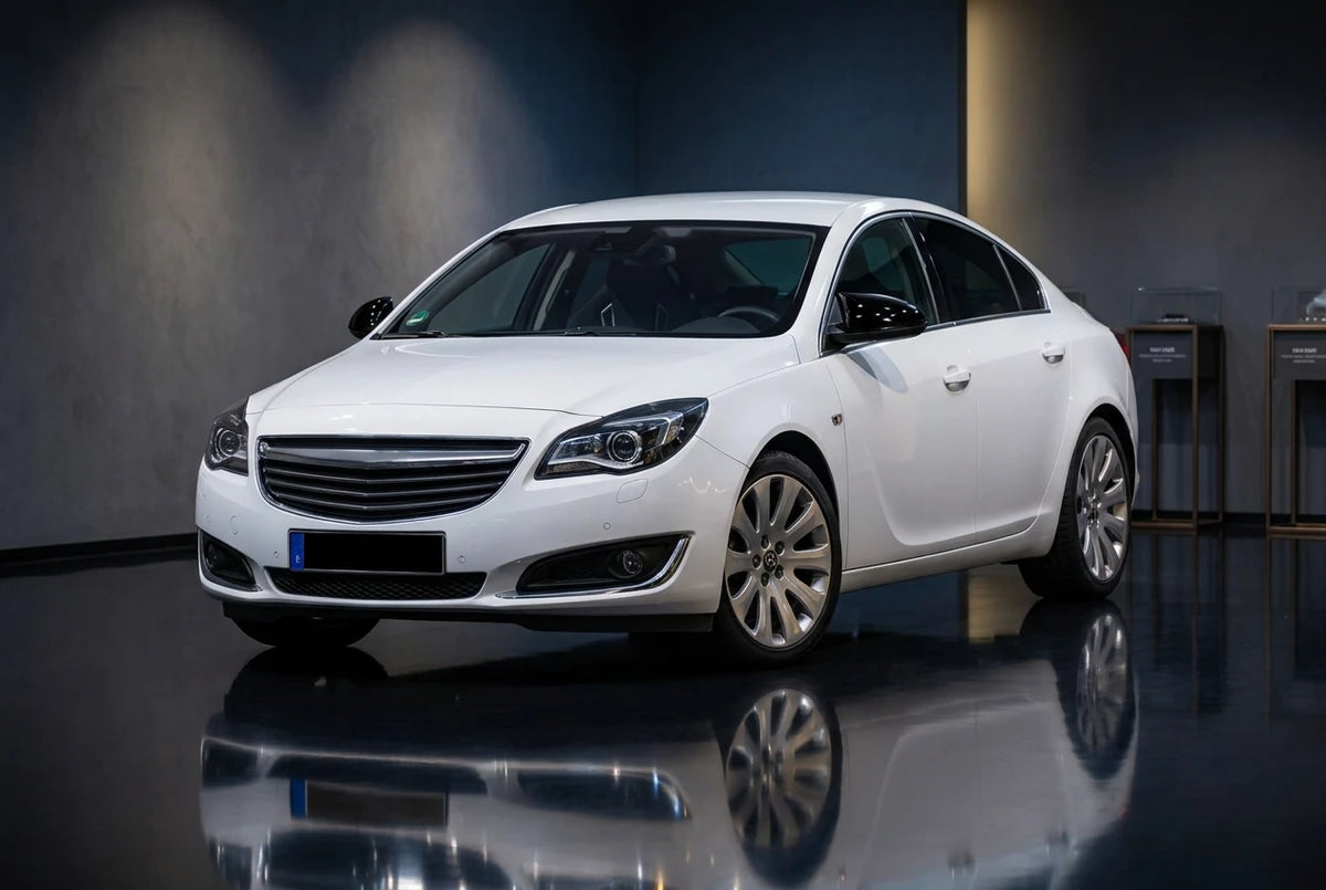 Capace oglinda Batman Style compatibile cu Opel Insignia A 2008-2017 Negru lucios