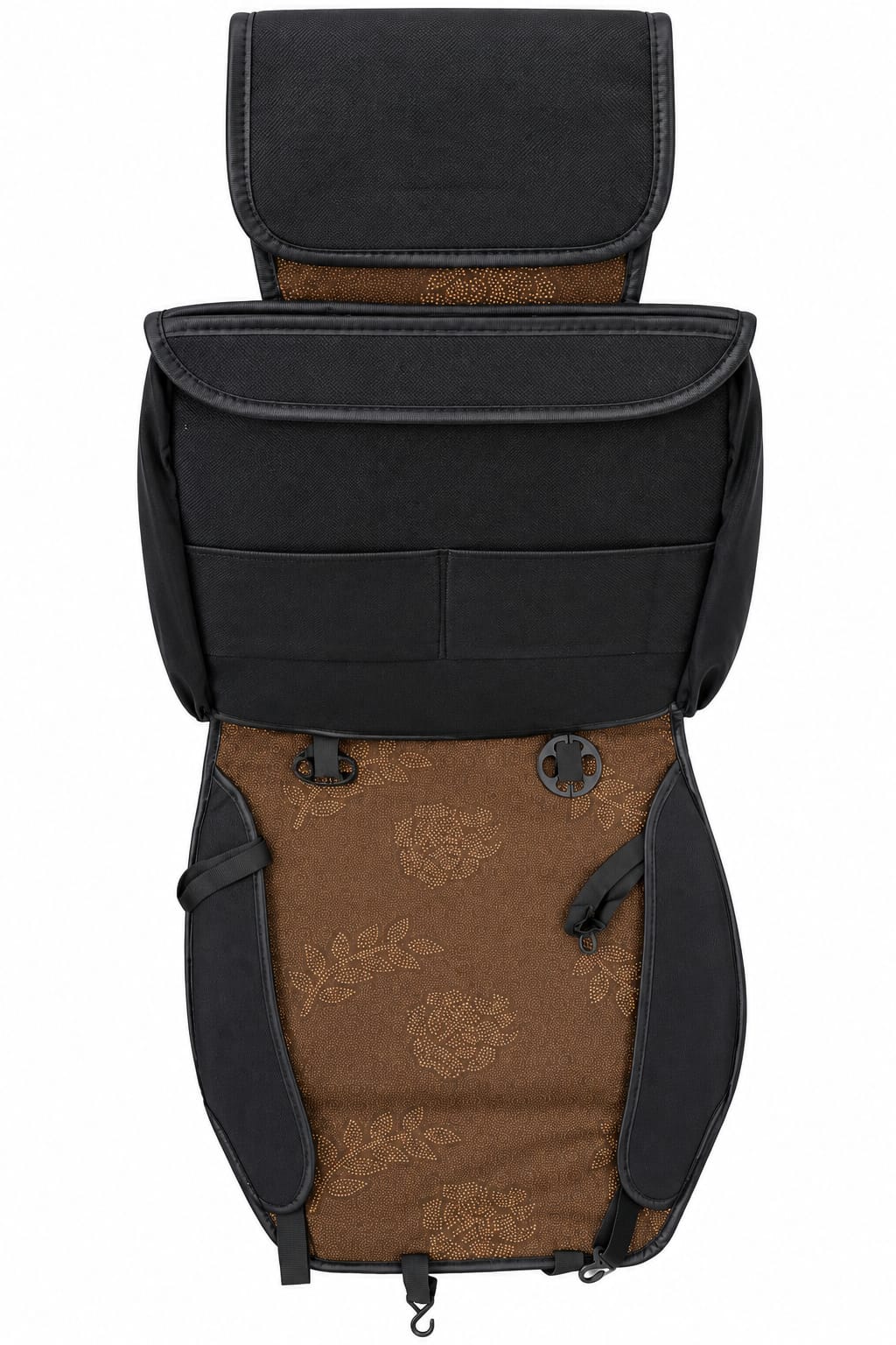 Husă scaun auto individuală, negru-visiniu– Design Sport, Confort și Protecție