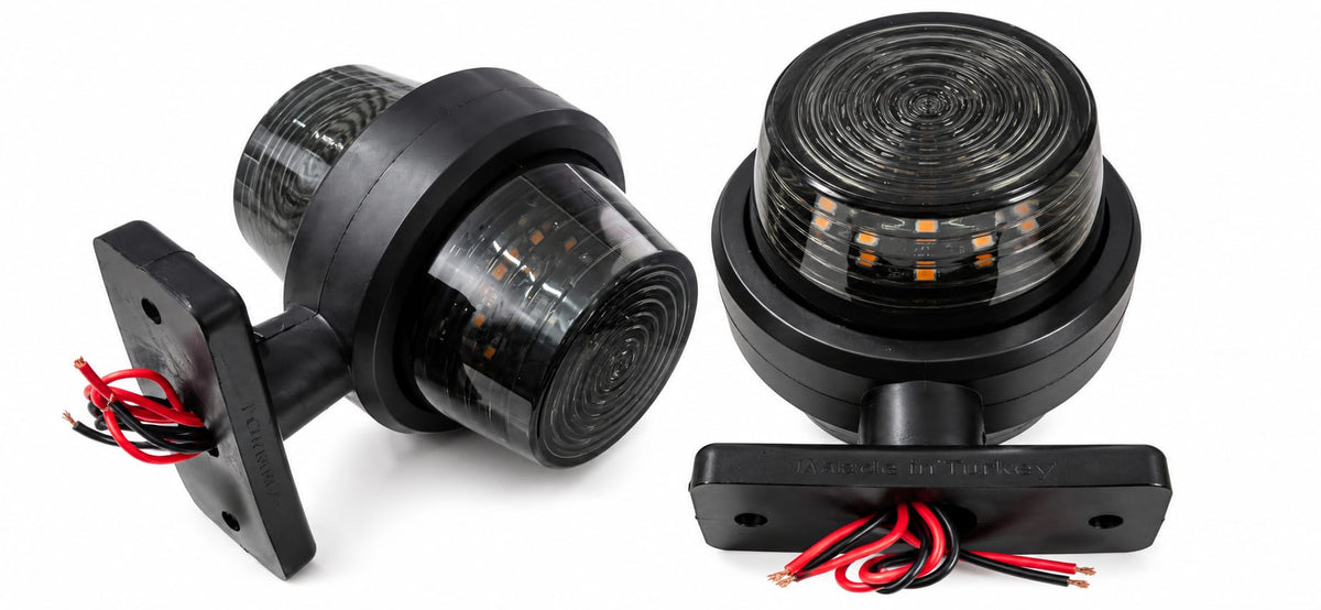 Set 2 lămpi gabarit LED FORMPLAS FR 0117-F – Alb /Rosu, 12–24V
