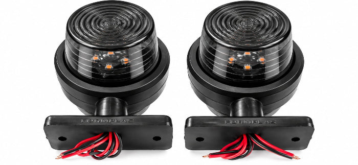 Lampa gabarit LED FORMPLAS FR 0117-F – Alb /Rosu, 12–24V