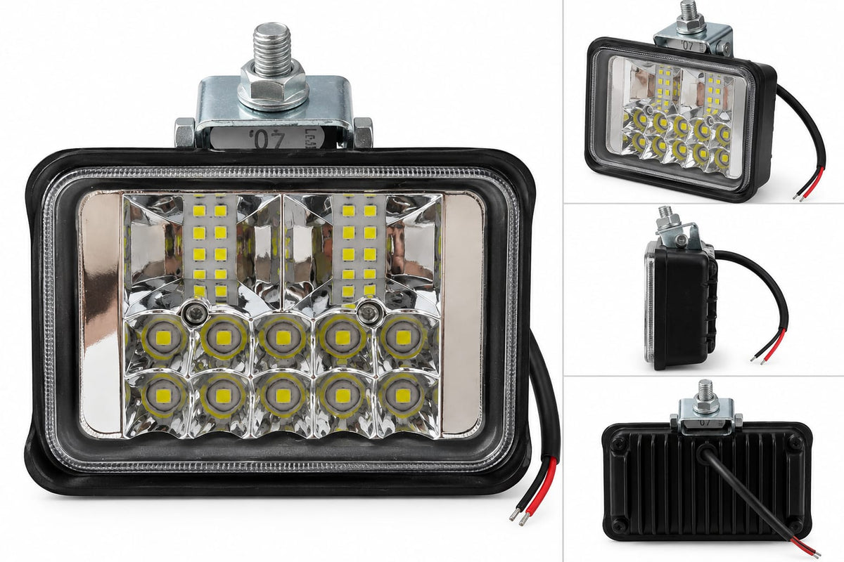 Proiector LED Auto 3 Inch, 78W, 12–80V, 3200LM, 6500K – Lumină Albă Rece, Marcaj CE