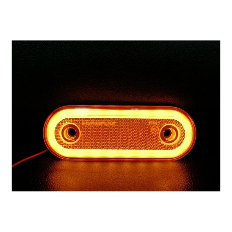 Lampa gabarit, contur iluminat, 20LED-uri, Galbena, Portocaliu, E-Mark, Neon Glow, 12-24V ATA01467