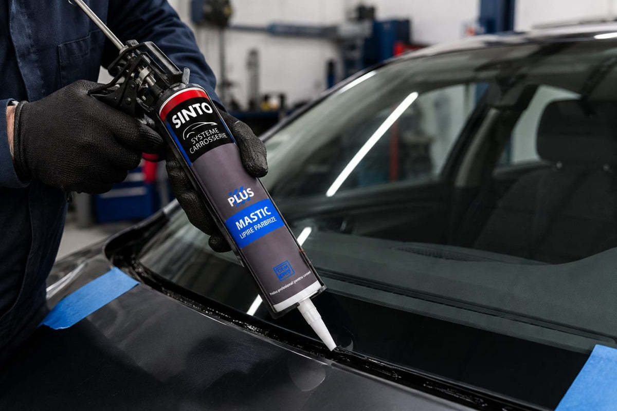 Mastic Lipire parbrize SINTO PLUS-adeziv profesional pentru caroserie