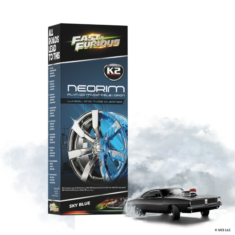 K2 NEORIM BLUE — puterea curatării jantelor tale 700ml