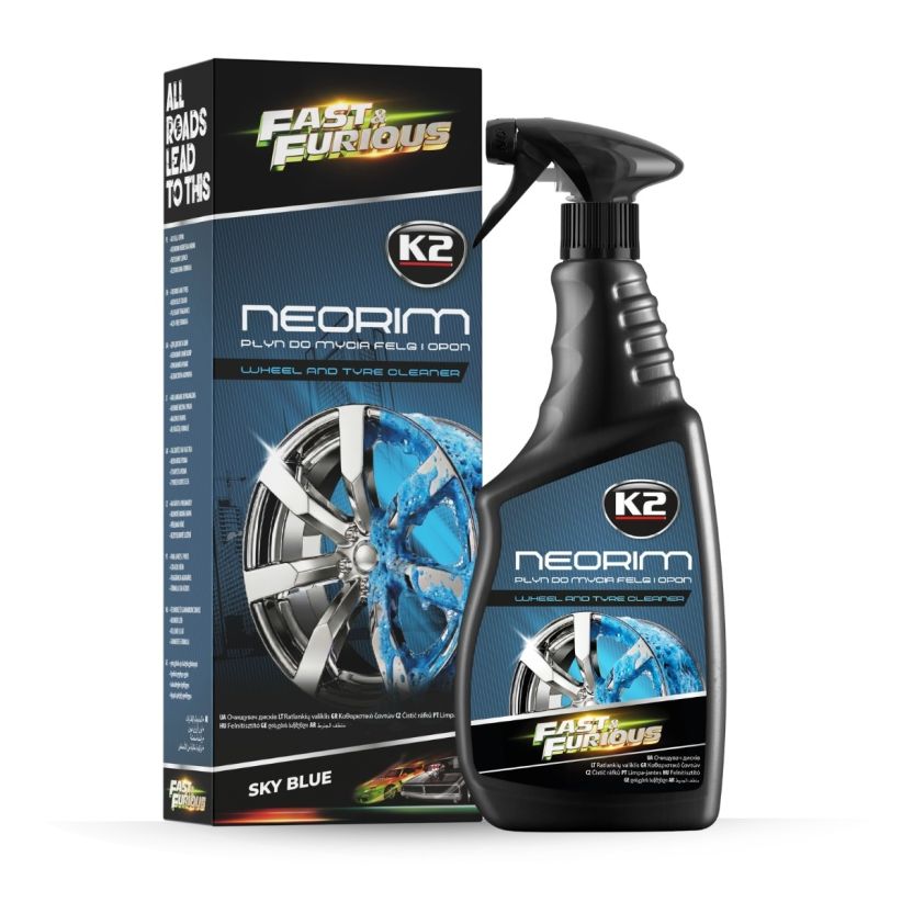 K2 NEORIM BLUE — puterea curatării jantelor tale 700ml