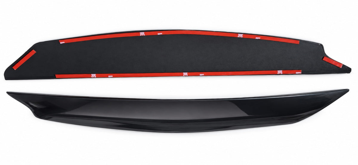 Pleoape faruri compatibile cu BMW E90 2005-2012 , Piano Black ABS