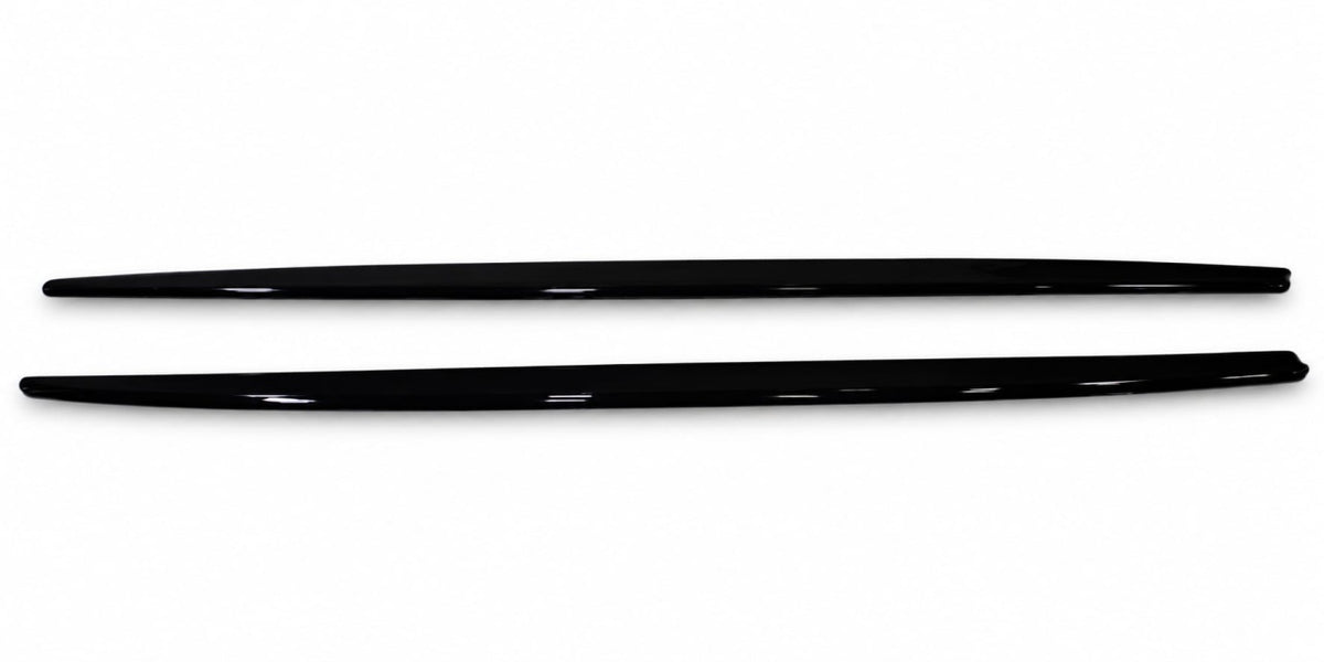 Prelungire praguri laterale compatibile cu Seria 3 BMW F30 / F31 2012-2018,negru lucios