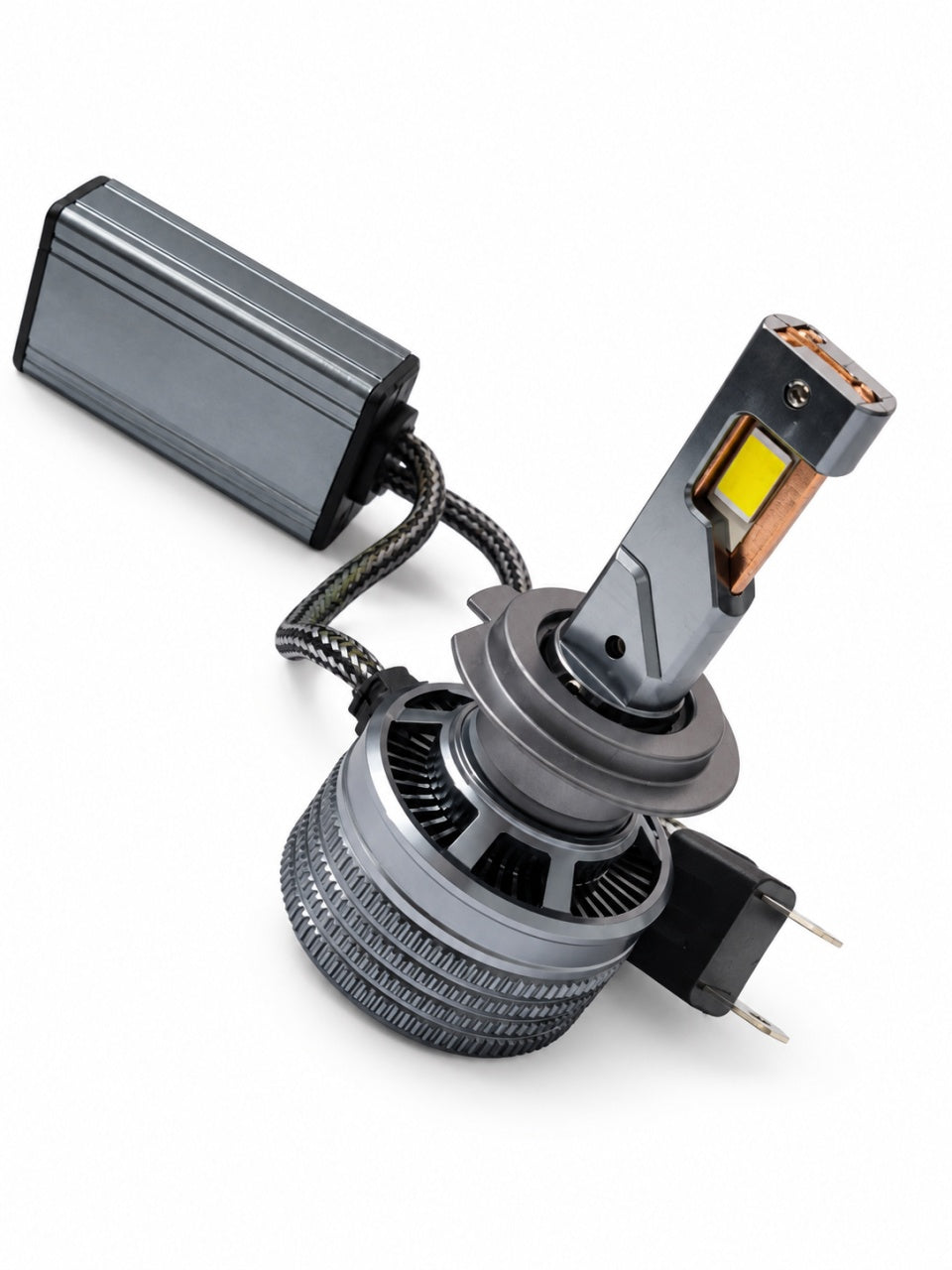 Set 2 becuri LED H7 T150, Super CANBUS,450W, 25.000LM,6000K , 12-32V