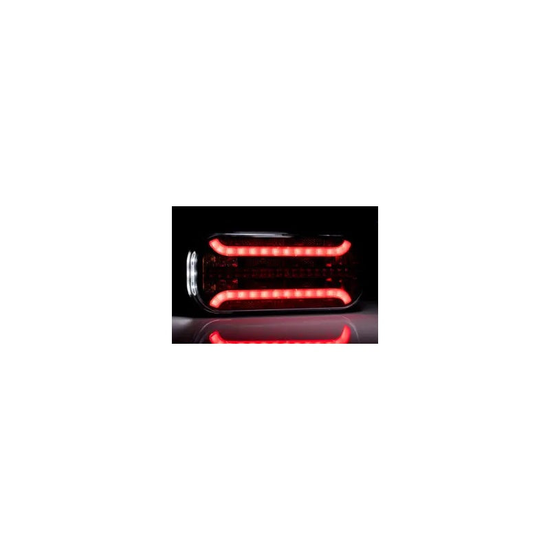 Set 2 bucati lampa stop 214×95, cu numar, ceata si semnalizare dinamica FT-230 12-24V LED Fristom ATA00370
