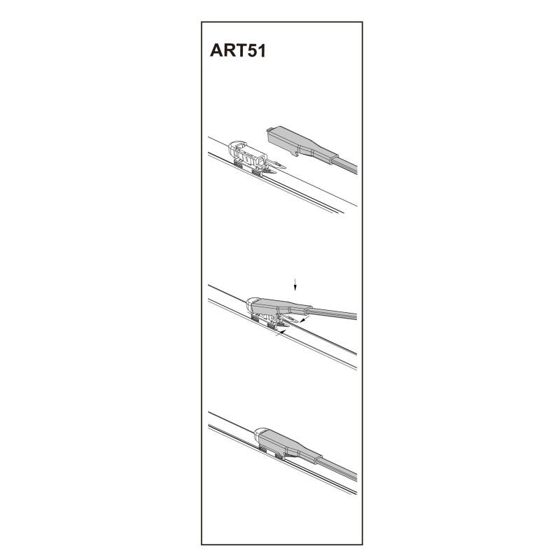 Set 2 Stergatoare R.B.W. 24"+15" ATA3348 Nissan 2007+